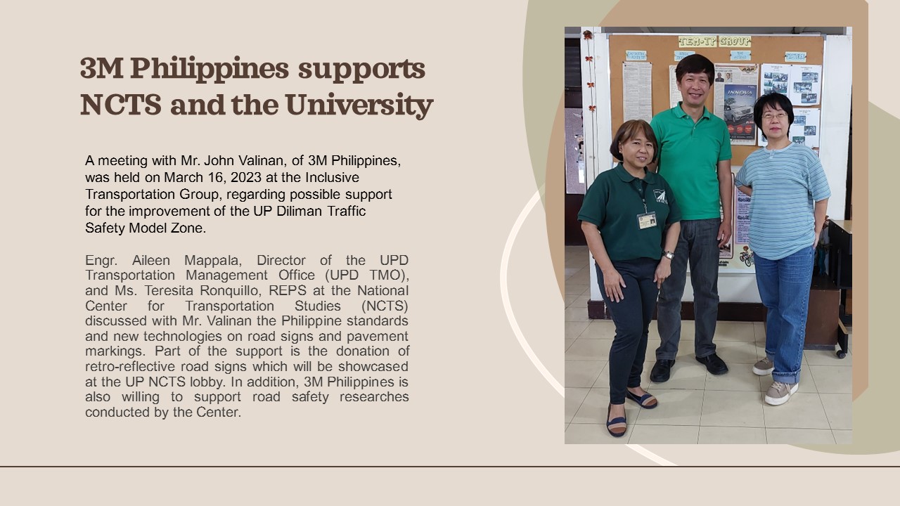 M Philippines Supports Ncts And The University National Center For