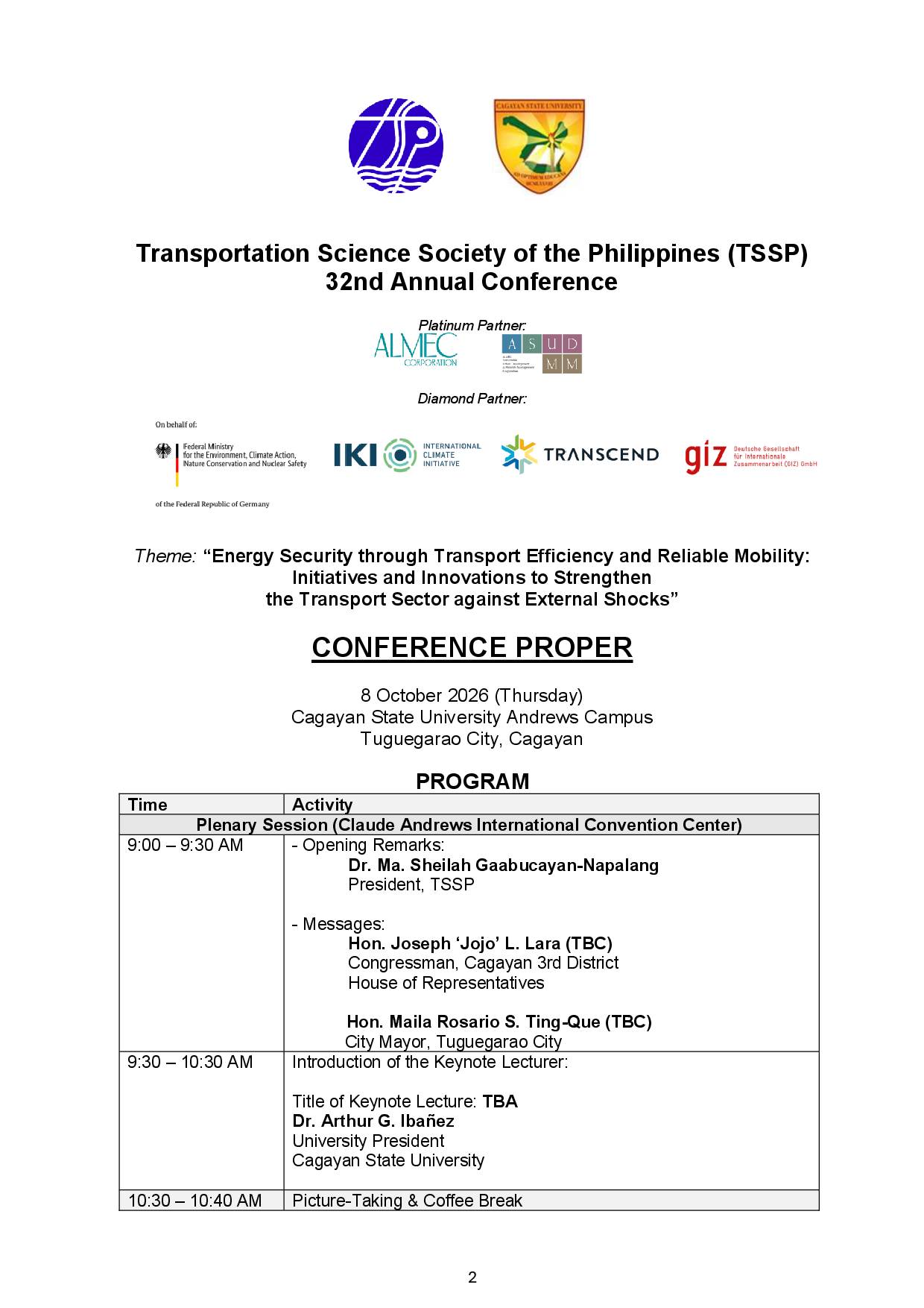 TSSP 32nd Conference-Program_DRAFT_v6_9-7-26-0002
