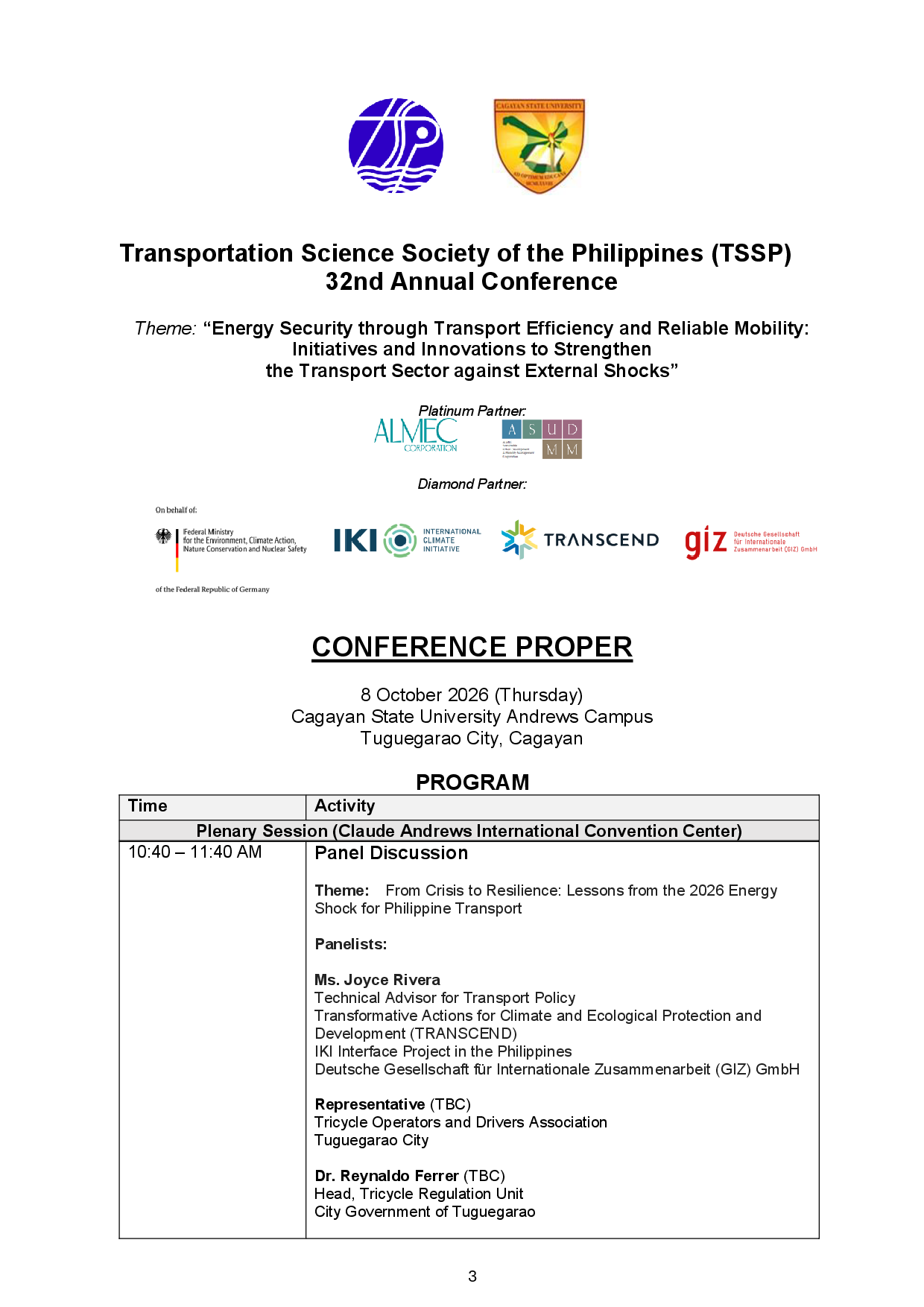 TSSP 32nd Conference-Program_DRAFT_v6_9-7-26-0003