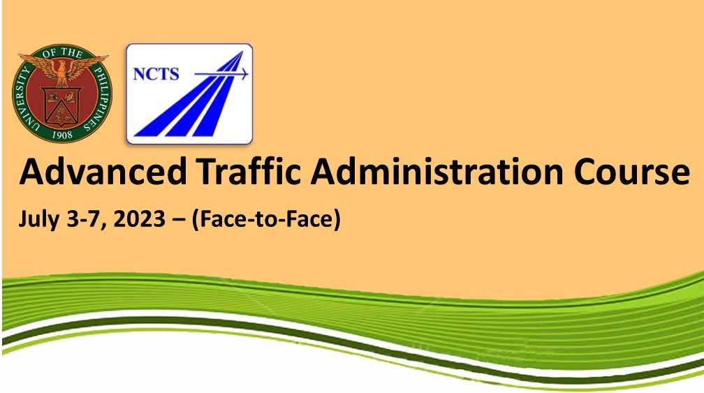 Advanced Traffic Administration Course (July 3-7, 2023)