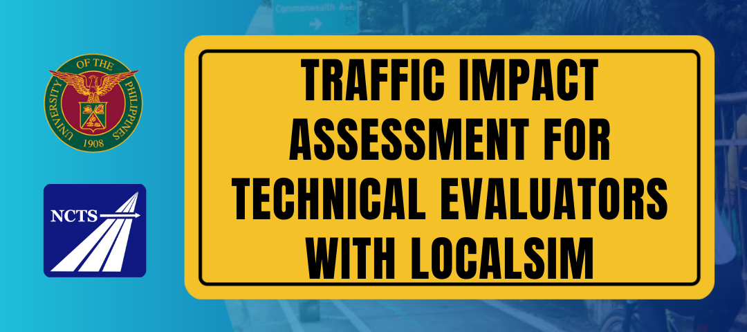 Traffic Impact Assessment for Technical Evaluators including LOCALSIM
